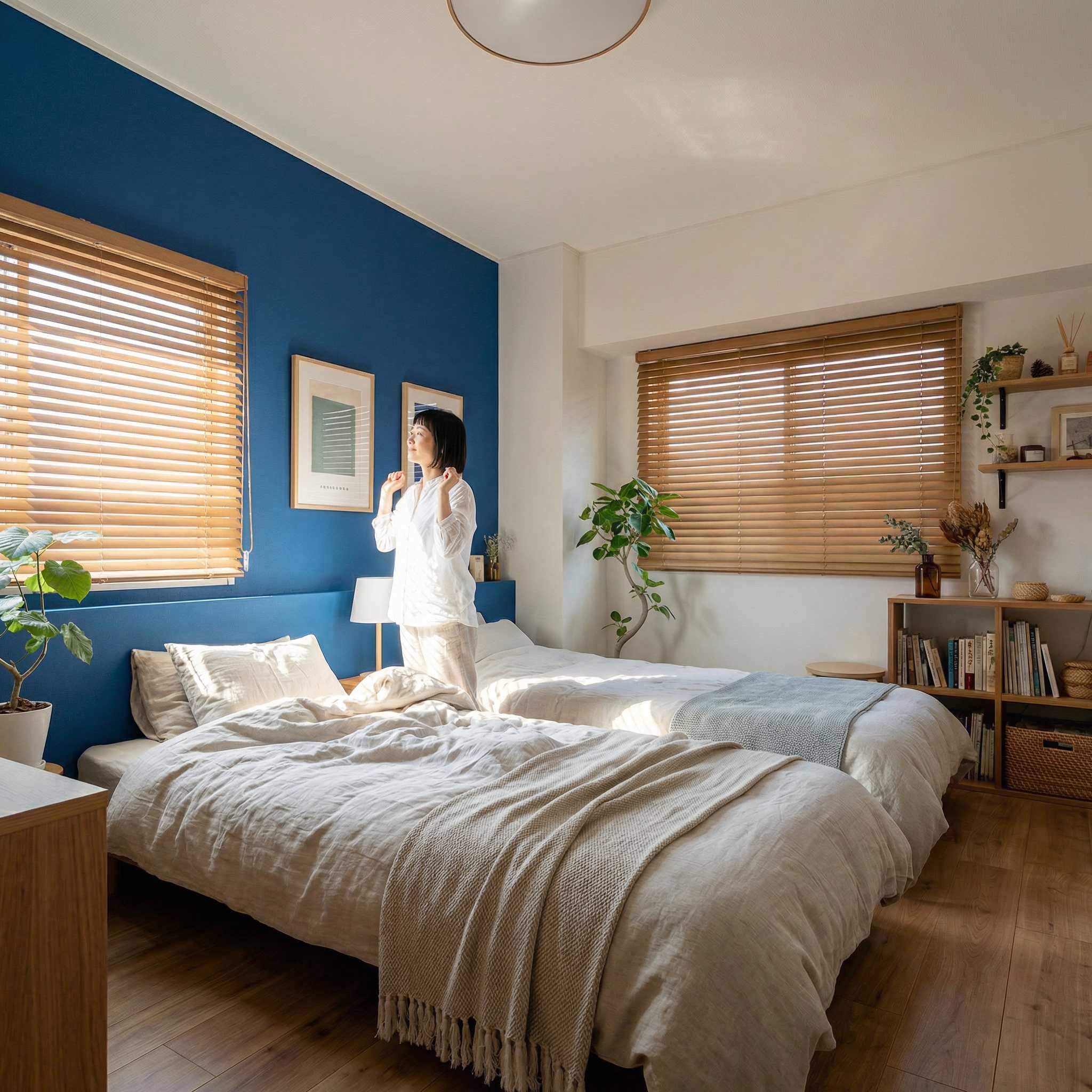 レム・ネイビー 施工イメージ1