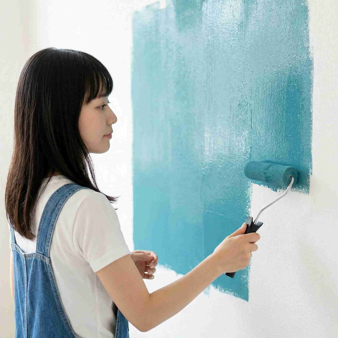 STEP 3: 全体をローラーで塗る