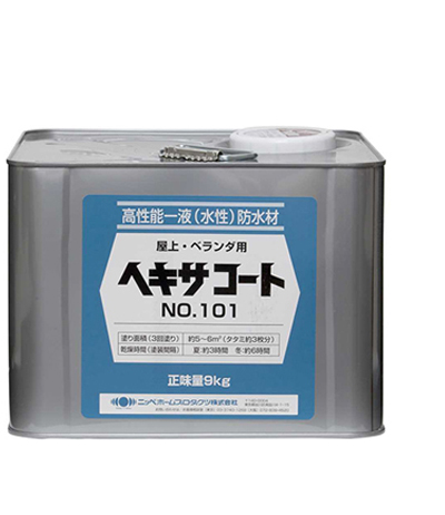 ニッペ ペンキ 塗料 ヘキサコート NO.101 16kg グリーン 水性 つやなし