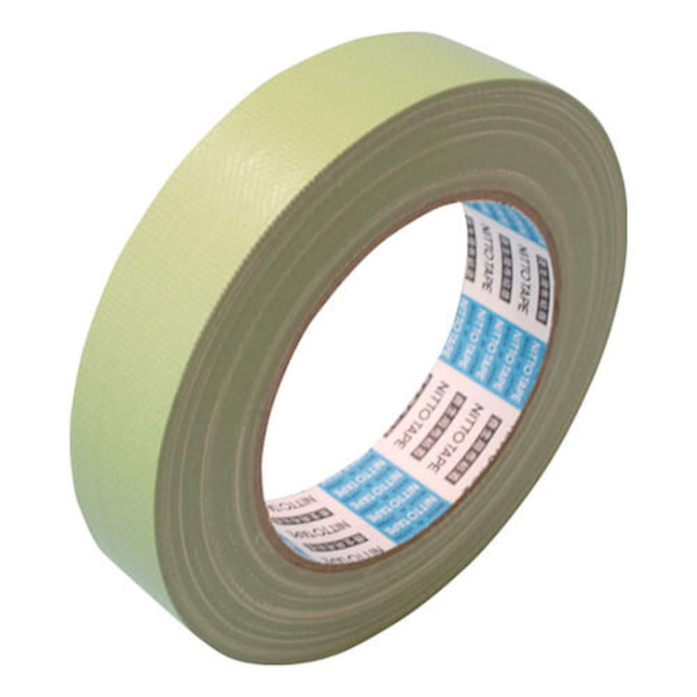 養生 塗装 梱包日東電工 養生用布粘着テープ ニトクロステープ 幅25mm×長さ25m 緑 No.7503 1巻