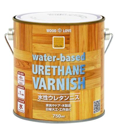 木部 Diy 着色ニス 水性塗料wl 水性ウレタンニス 750ml 全国送料無料 ニッペホームオンライン