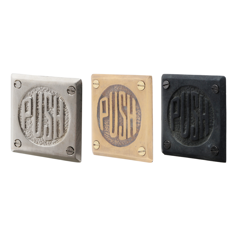 ^J hATC DIY <br> DOOR SIGN "PUSH"   97g
