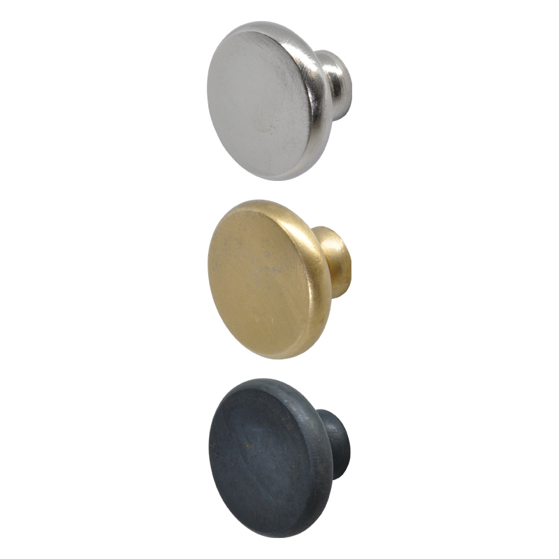 ^J Lrlbg o   <br> FLAT TOP DRAWER KNOB MEDIUM  24g