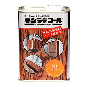 木部 建築 保護 防腐 防カビ 防虫 油性塗料キシラデコール 0.7L｜全国